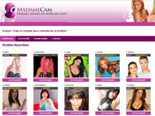 Madamecam.com livecam showcam cougar femme mure