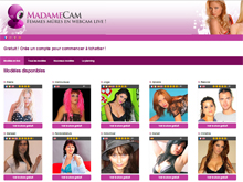 Madamecam.com livecam showcam cougar femme mure